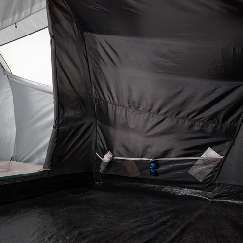 Quechua Arpenaz Fresh & Black Family Camping Tent 4 Person 1 Bedroom