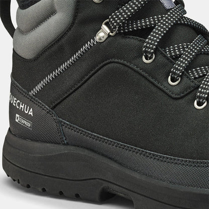 Quechua Men's NH100 Warm Waterproof Mid Hiking Boots