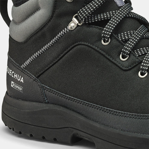Quechua Men's NH100 Warm Waterproof Mid Hiking Boots