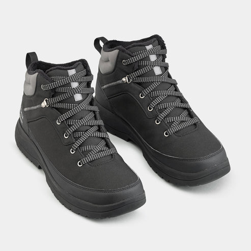Quechua Men's NH100 Warm Waterproof Mid Hiking Boots