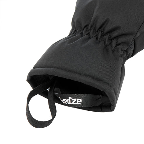 Wedze Kids' 100 Warm Waterproof Ski Gloves