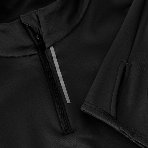Women's 100 Long-Sleeved Half-Zip Running T-shirt