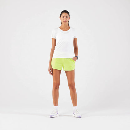 Women's Running & Trail Running Breathable Shorts KIPRUN Run 500 Dry-black